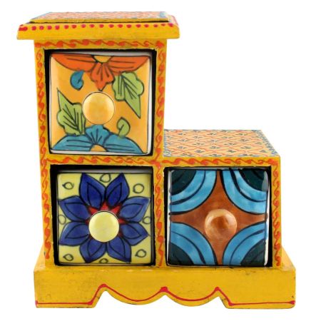 Spice Box Masala Rack Container Gift Items 